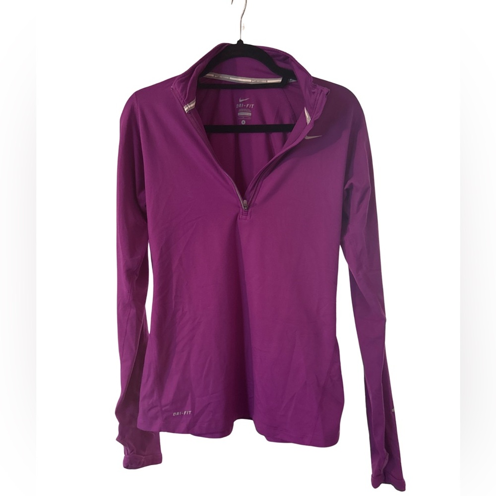 Nike Women's Long Sleeve Magenta Top